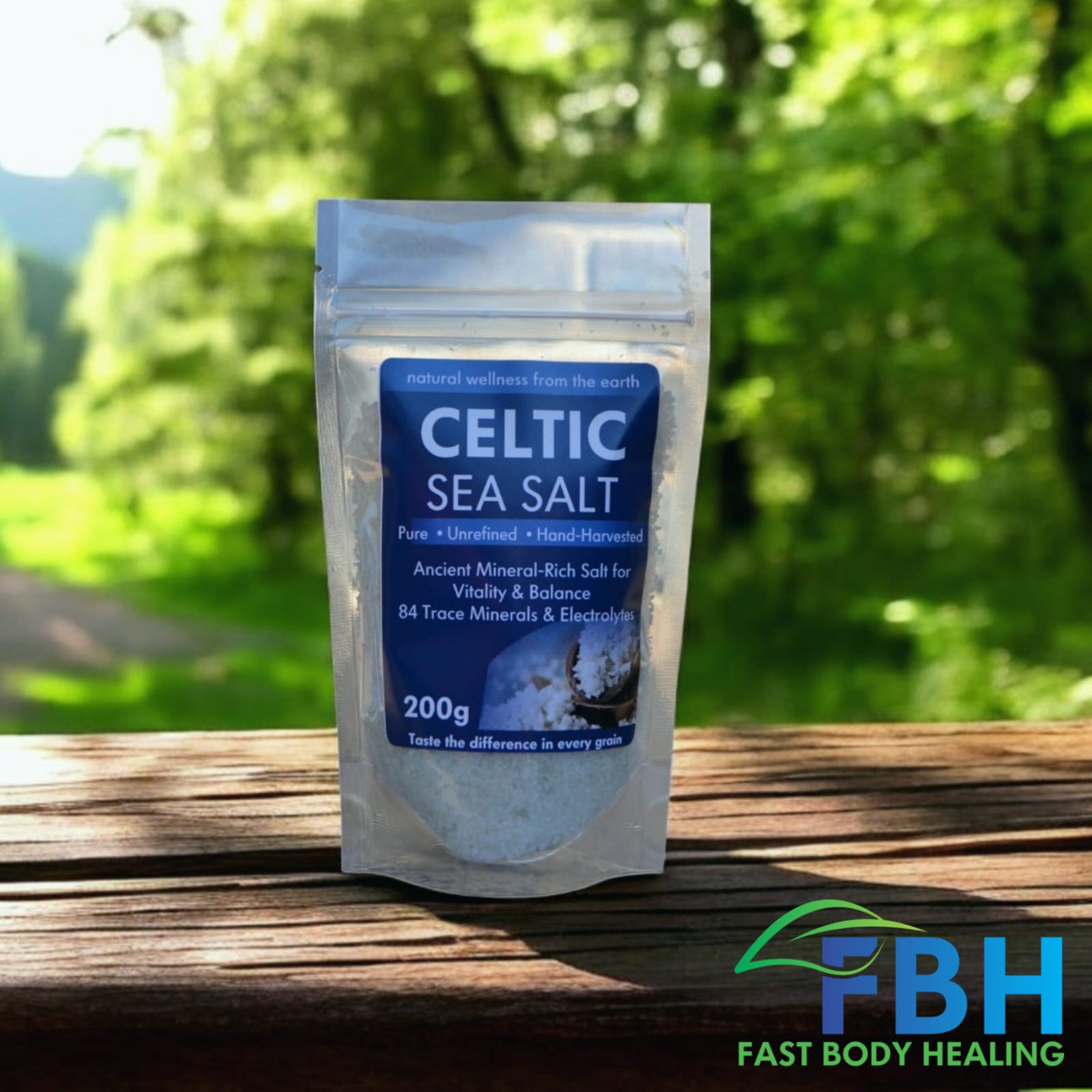 Celtic Sea Salt (200g) | Fast Body Healing